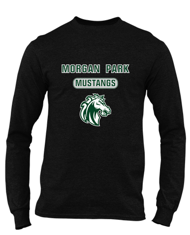 Morgan Park Mustangs Mascot #3 Men's Premium LS T-Shirt