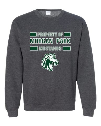 Morgan Park Mustangs Property Of Men's Sweatshirt