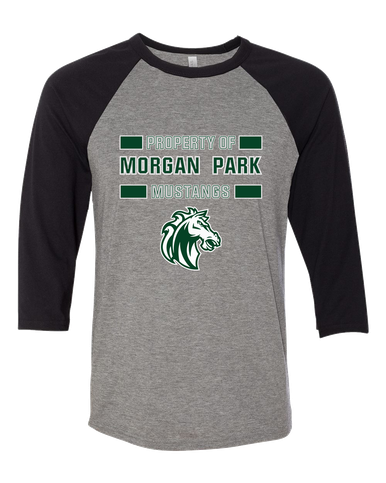 Morgan Park Mustangs Property Of Men's Baseball T-Shirt
