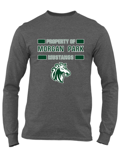 Morgan Park Mustangs Property Of Men's LS T-Shirt