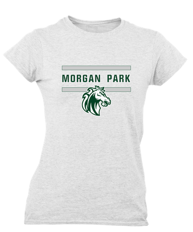 Morgan Park Mustangs Mascot #4 Women's SS T-Shirt