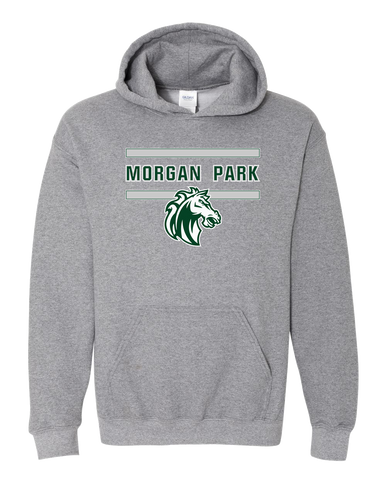 Morgan Park Mustangs Mascot #4 Men's Hoodie