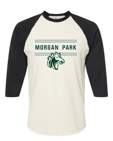 Morgan Park Mustangs Mascot #4 Men's Baseball T-Shirt