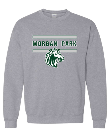 Morgan Park Mustangs Mascot #4 Men's Sweatshirt