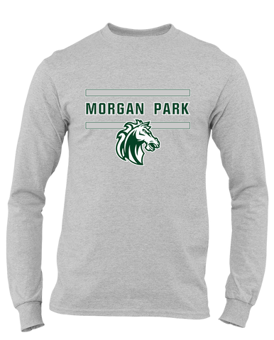 Morgan Park Mustangs Mascot #4 Men's Premium LS T-Shirt