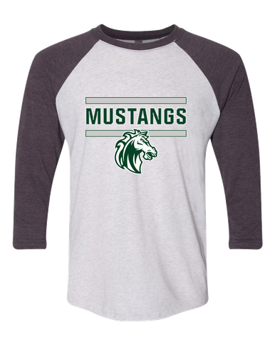 Morgan Park Mustangs Mascot #5 Women's Baseball T-Shirt