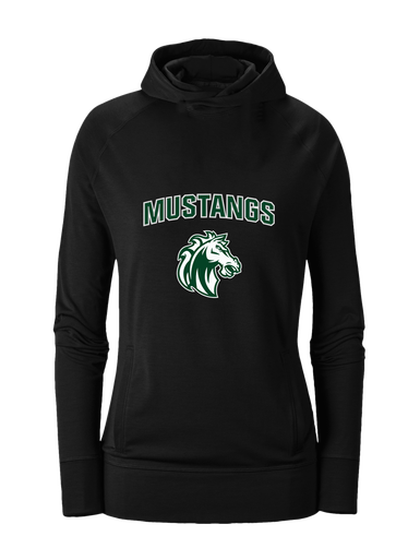 Morgan Park Mustangs Mascot #6 Women's Hoodie