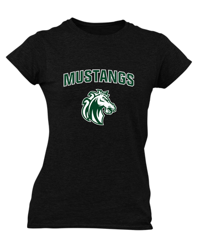 Morgan Park Mustangs Mascot #6 Women's SS T-Shirt