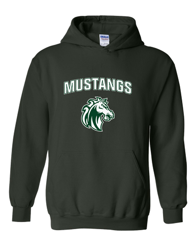Morgan Park Mustangs Mascot #6 Men's Hoodie