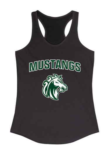 Morgan Park Mustangs Mascot #6 Women's Tank Top