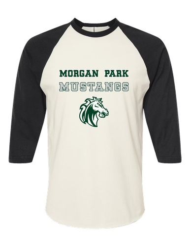 Morgan Park Mustangs Spirit Women's Baseball T-Shirt