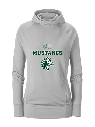 Morgan Park Mustangs Go Team Women's Hoodie