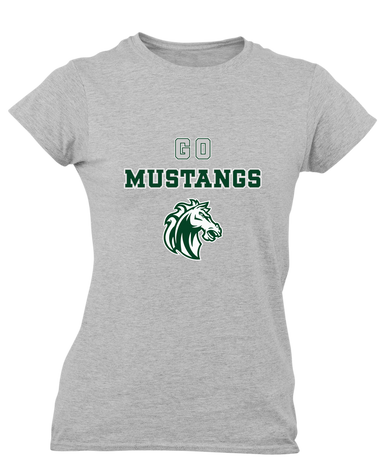 Morgan Park Mustangs Go Team Women's Premium SS T-Shirt