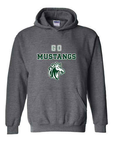 Morgan Park Mustangs Go Team Men's Hoodie