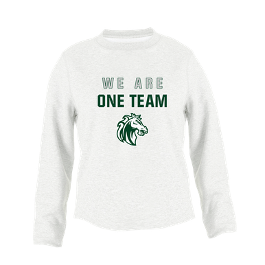 Morgan Park Mustangs We Are One Team Women's Sweatshirt