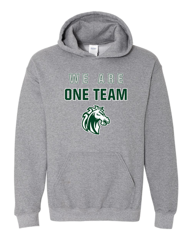 Morgan Park Mustangs We Are One Team Men's Hoodie