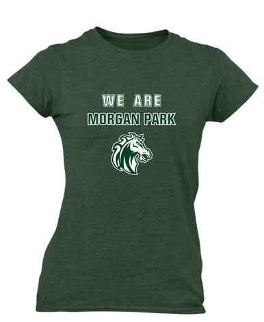 Morgan Park Mustangs We Are Women's Premium SS T-Shirt