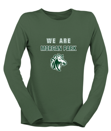 Morgan Park Mustangs We Are Women's Premium LS T-Shirt
