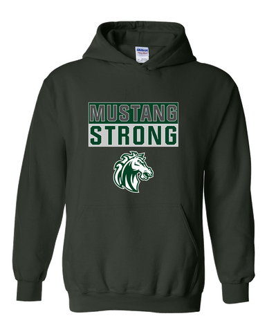 Morgan Park Mustangs Strong #1 Men's Hoodie