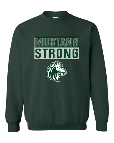 Morgan Park Mustangs Strong #1 Men's Sweatshirt