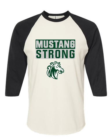 Morgan Park Mustangs Strong #1 Women's Baseball T-Shirt