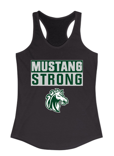 Morgan Park Mustangs Strong #1 Women's Tank Top