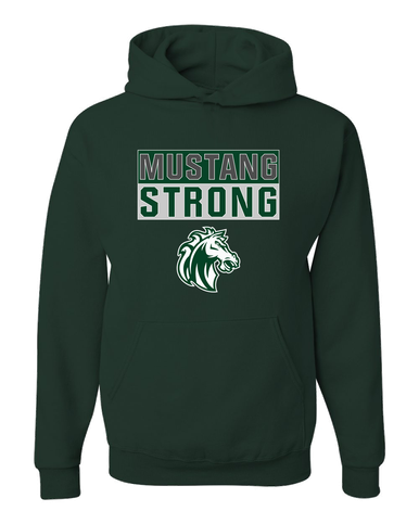 Morgan Park Mustangs Strong #1 Men's Premium Hoodie