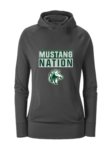 Morgan Park Mustangs Nation #1 Women's Hoodie