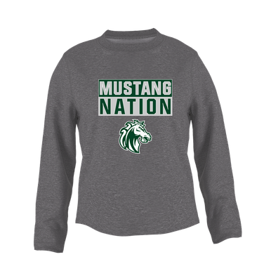 Morgan Park Mustangs Nation #1 Women's Sweatshirt