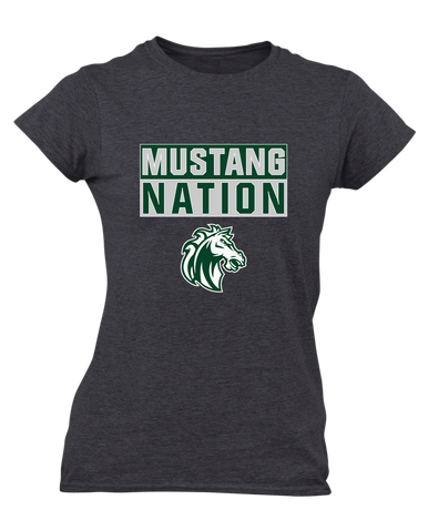 Morgan Park Mustangs Nation #1 Women's SS T-Shirt