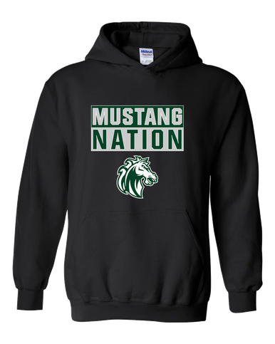 Morgan Park Mustangs Nation #1 Men's Hoodie