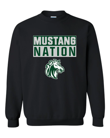 Morgan Park Mustangs Nation #1 Men's Sweatshirt