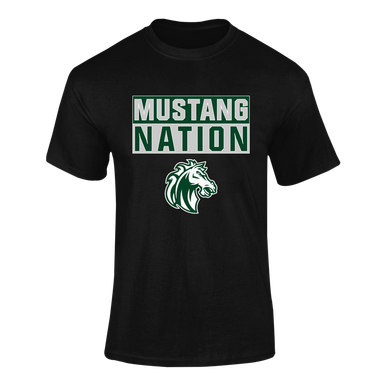 Morgan Park Mustangs Nation #1 Men's SS T-Shirt