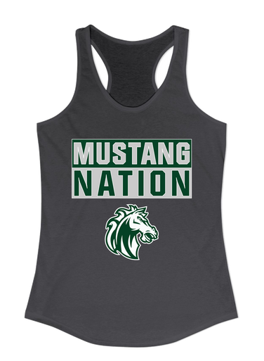 Morgan Park Mustangs Nation #1 Women's Tank Top