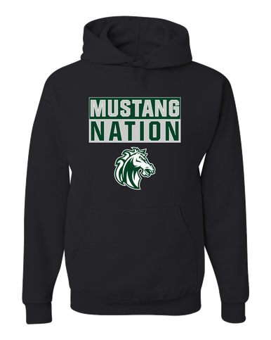 Morgan Park Mustangs Nation #1 Men's Premium Hoodie