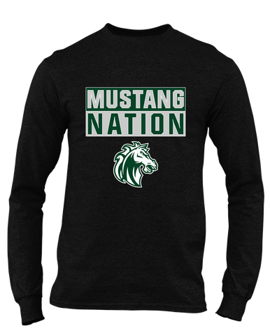 Morgan Park Mustangs Nation #1 Men's Premium LS T-Shirt