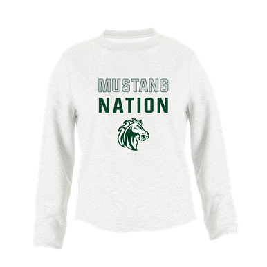 Morgan Park Mustangs Nation #2 Women's Sweatshirt