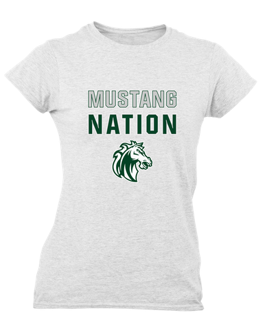 Morgan Park Mustangs Nation #2 Women's SS T-Shirt