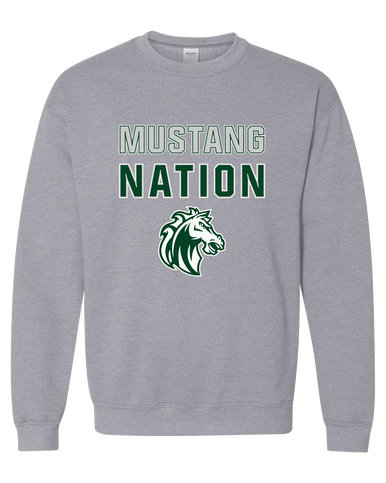 Morgan Park Mustangs Nation #2 Men's Sweatshirt