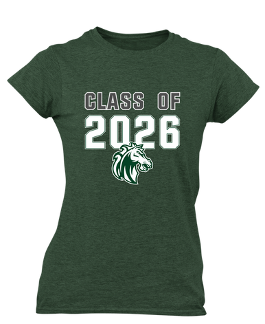 Morgan Park Mustangs Class of 2026 Women's Premium SS T-Shirt