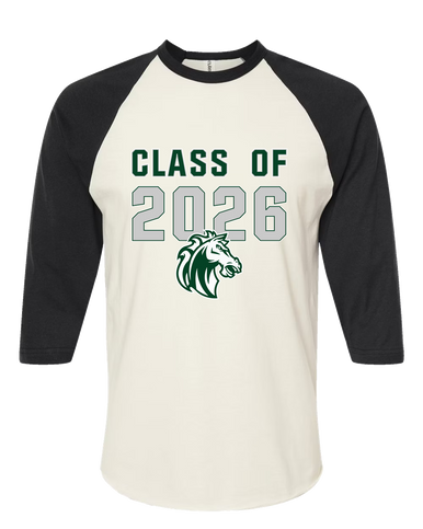 Morgan Park Mustangs Class of 2026 Women's Baseball T-Shirt