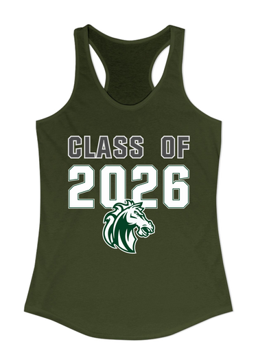 Morgan Park Mustangs Class of 2026 Women's Tank Top
