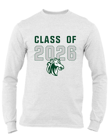 Morgan Park Mustangs Class of 2026 Men's Premium LS T-Shirt