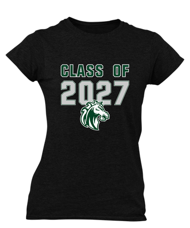 Morgan Park Mustangs Class of 2027 Women's SS T-Shirt