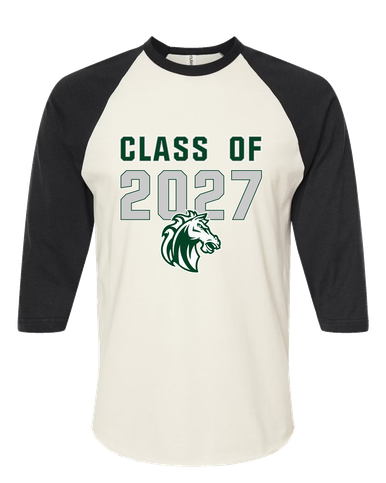 Morgan Park Mustangs Class of 2027 Men's Baseball T-Shirt
