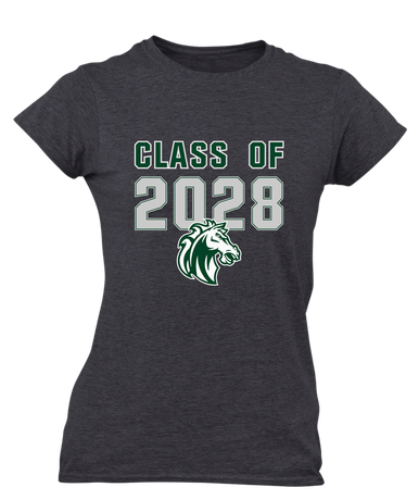 Morgan Park Mustangs Class of 2028 Women's SS T-Shirt