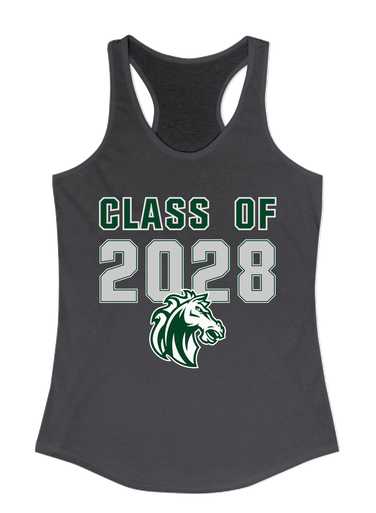 Morgan Park Mustangs Class of 2028 Women's Tank Top
