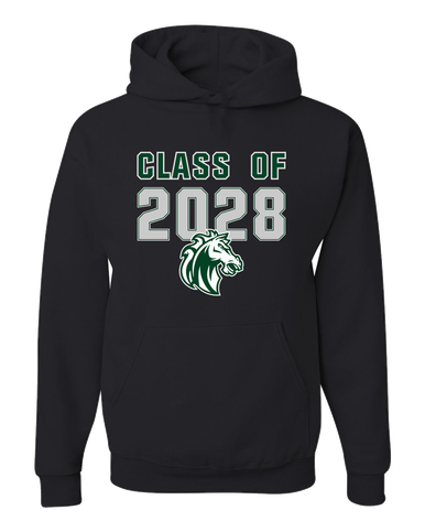 Morgan Park Mustangs Class of 2028 Men's Premium Hoodie