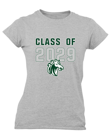Morgan Park Mustangs Class of 2029 Women's Premium SS T-Shirt