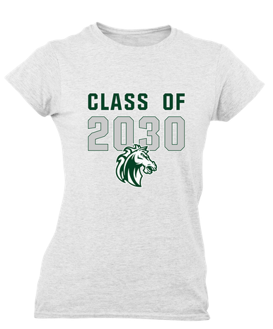 Morgan Park Mustangs Class of 2030 Women's Premium SS T-Shirt